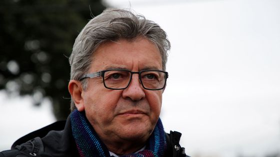Jean-Luc Mélenchon, le leader de La France Insoumise ©Maxppp - HEDESON ALVES