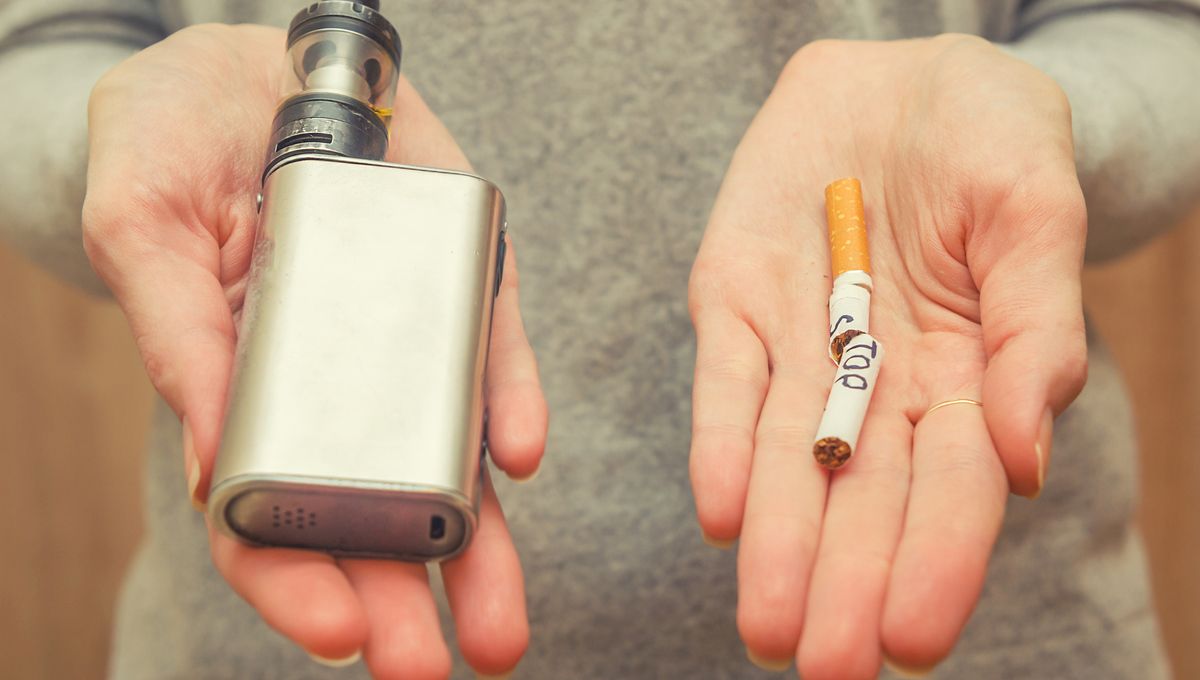 Cigarette électronique vapoter pour mieux arrêter de fumer
