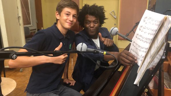 Leçon d'improvisation avec un jeune musicien #2
