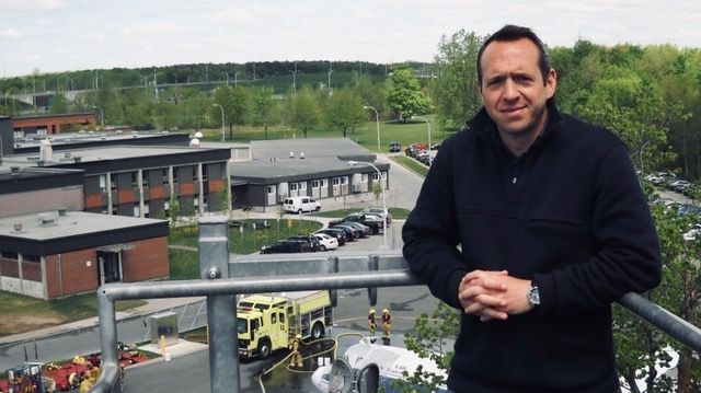 Romain Pudal, ancien sapeur-pompier, aujourd'hui sociologue au CNRS