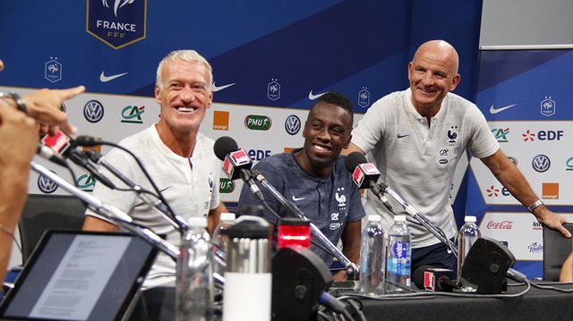 Didier Deschamps, Blaise Matuidi et Guy Stephan