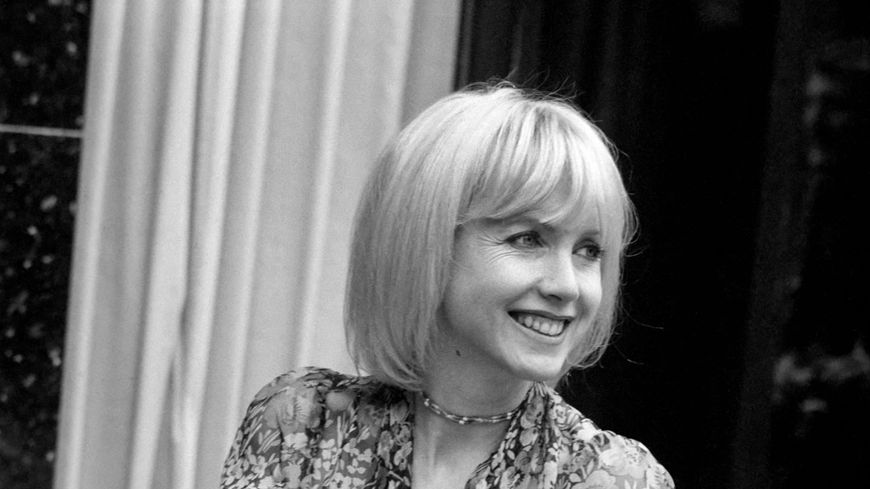 Bulle Ogier au Chelsea Hotel de Londres en 1975.