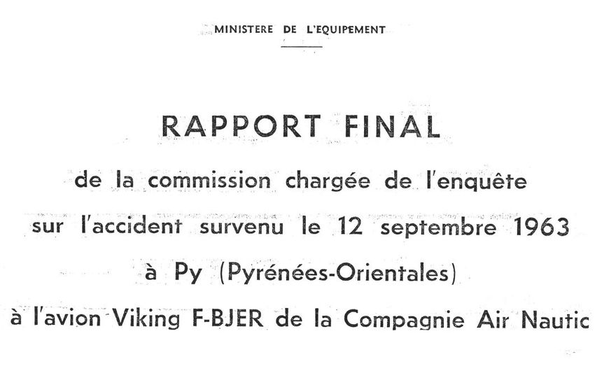 Pour lire le rapport complet du BEA, cliquez sur le lien ci-dessous