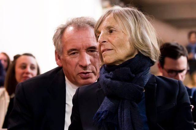 François Bayrou et Marielle de Sarnez, le 26 mars 2019