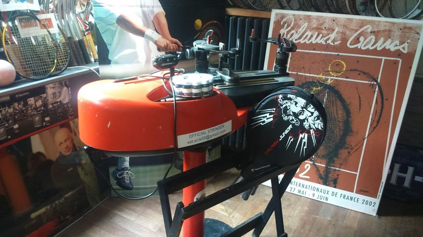 la machine qui auras permis à Rafael Nadal de gagner le tournoi de Rolland Garros
