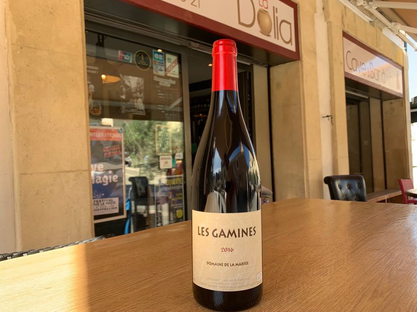 Les Gamines du Domaine de La Marfée, beaucoup de fraîcheur pour ce vin sur le terroir des Grès de Montpellier