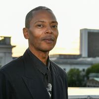 Le pionner de la musique techno Jeff Mills en août 2019 à Berlin