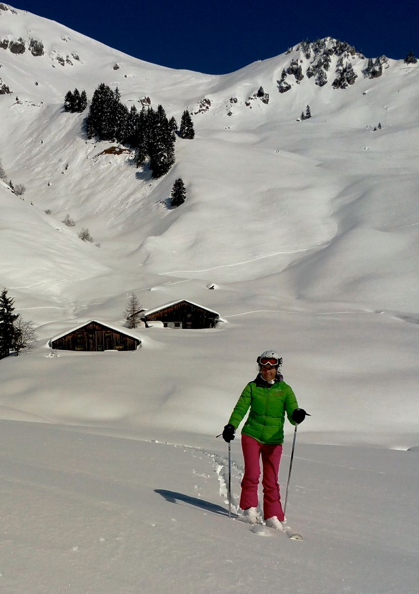 Ski nature à Praz de Lys Sommand