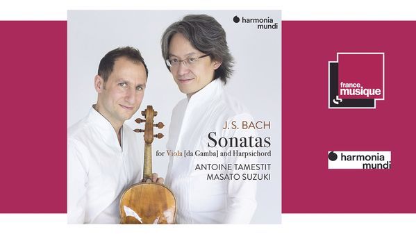 CD Bach Sonatas Tamestit Suzuki
