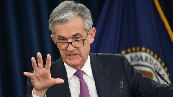 Le président de la FED Jerome Powell, qui mène depuis juillet une politique plus interventionniste. ©AFP - Mandel Ngan