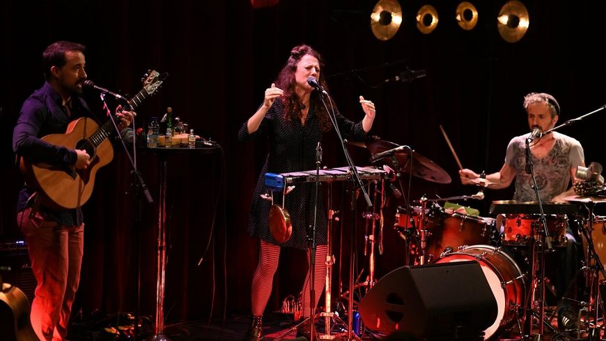 Pierre Tereygeol, Leïla Martial, Eric Perez au Studio de l'Ermitage le 26 septembre 2019
