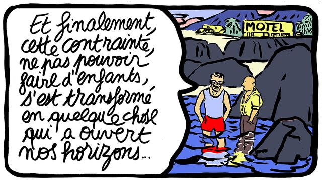 Fabio et Simon font un enfant