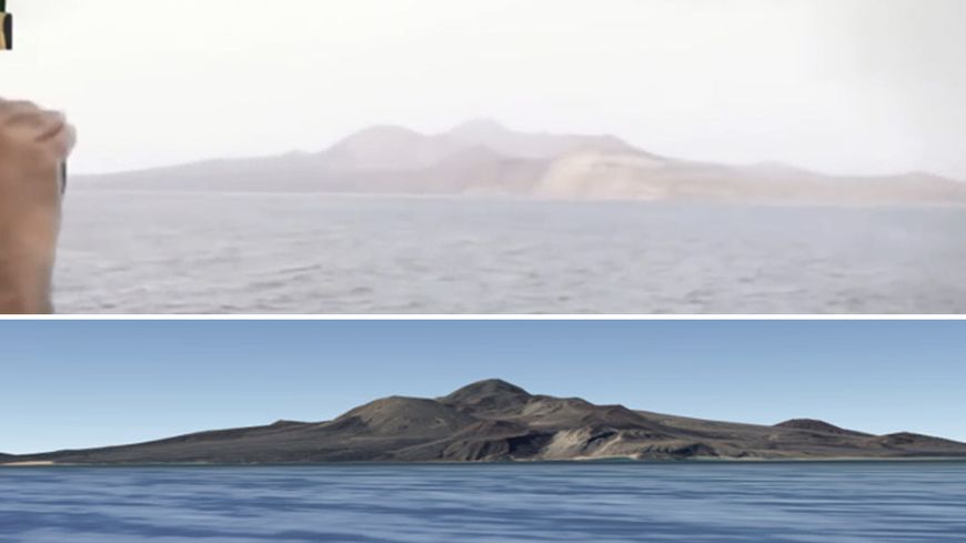 À partir des éléments topographiques, il a été possible de localiser précisément l'endroit au sud-ouest du Yémen.