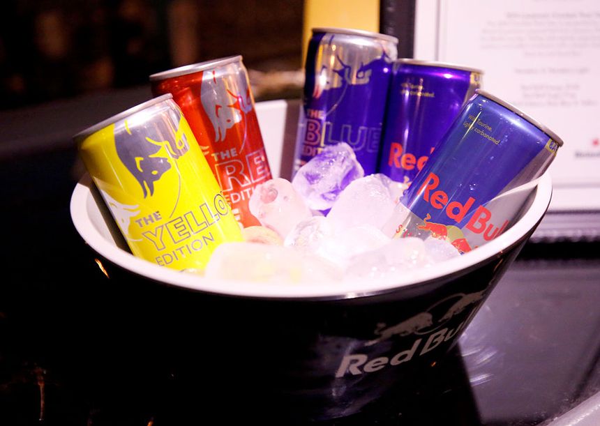 Différentes éditions de la gamme Red Bull