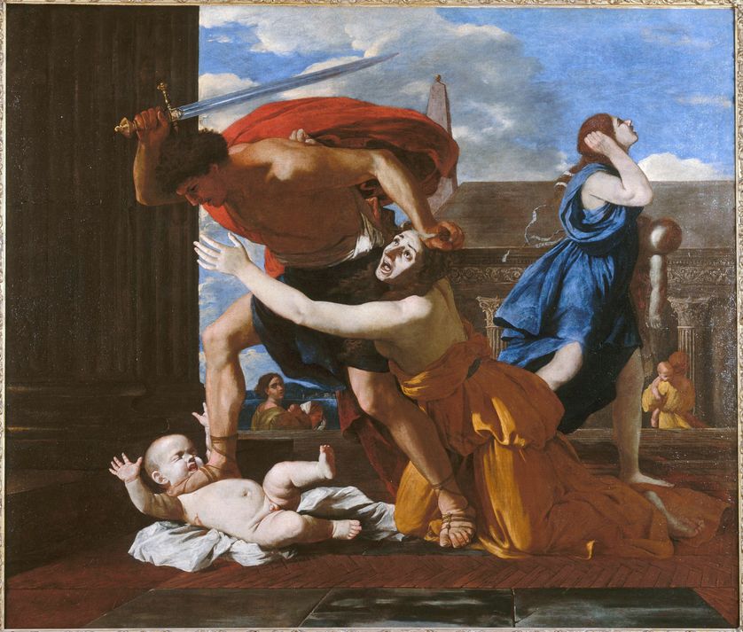 Poussin Le Massacre Des Innocents Picasso Bacon Un destin de Francis Bacon - Ép. 1/4 - Bacon, le corps en morceaux
