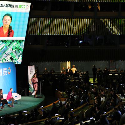 World Leaders Gather For United Nations Climate Summit