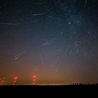 Pluie de météorites