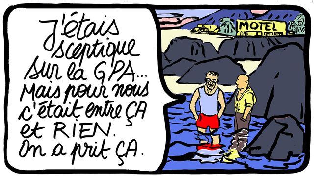 Fabio et Simon font un enfant