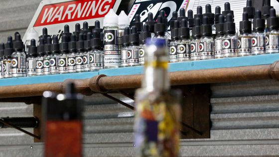 Boutique de vapotage à Dallas, Texas ©Maxppp - LARRY W. SMITH
