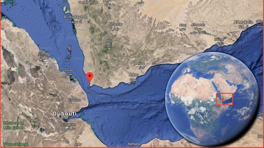 La scène a pu être localisée à l'ouest du Yémen, au sud du port d’Hodeïda.