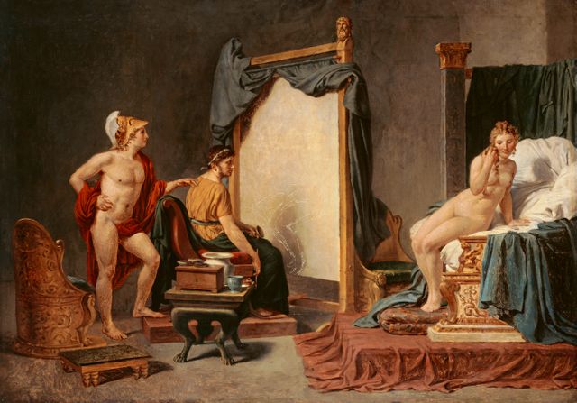 Jacques-Louis David - Apele peignant Campaspe / Lille Palais des Beaux Arts