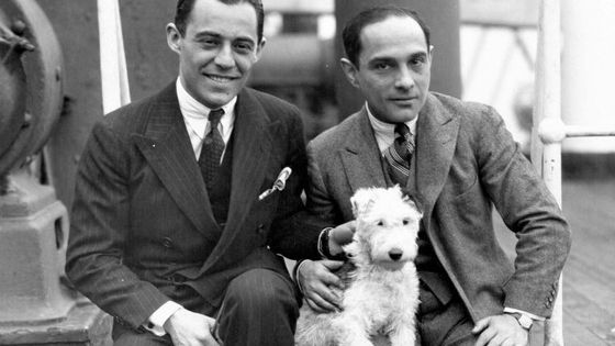 Photographed In 1927 : Richard Rodgers (1902-1979) & Lorenz Hart (1895-1943)
