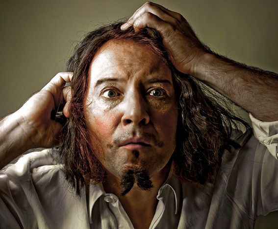 Olivier Blanckart - Moi en Gustave Courbet collection de l'artiste