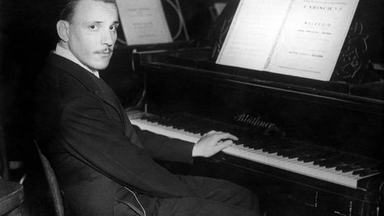 Portrait du pianiste Arturo Benedetti Michelangeli ©Getty - Keystone-France/Gamma-Rapho