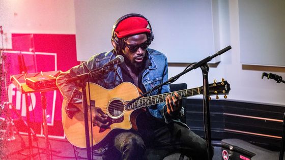Eric Burton de Black Pumas - Photo Bruno Chabert ©Radio France - Bruno Chabert