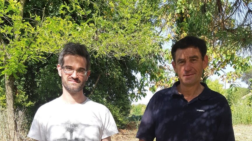 Fabien Balaguer et François Coutant