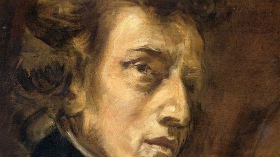 Portrait de Chopin par Eugène Delacroix ©Getty - Universal History Archive