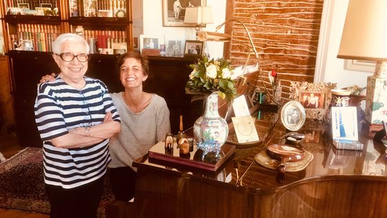 Jane Berbié et Judith Chaine à Toulouse le 6 septembre 2019 ©Radio France - Flora Sternadel / France Musique