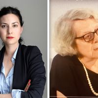 Rebecca Zlotowski © TIZIANA FABI - AFP // Monique Chemillier-Gendreau © France Culture