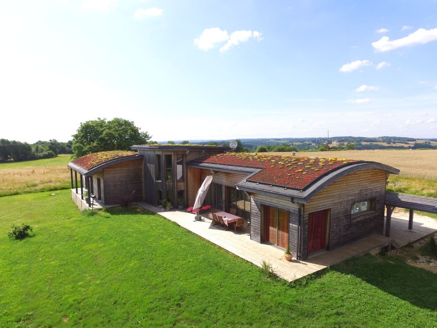 Une belle maison de campagne...