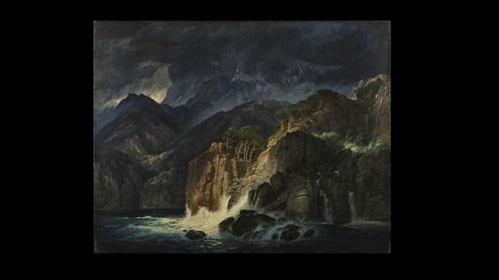 Prometheuslandschaft (1885) - Arnold Böcklin