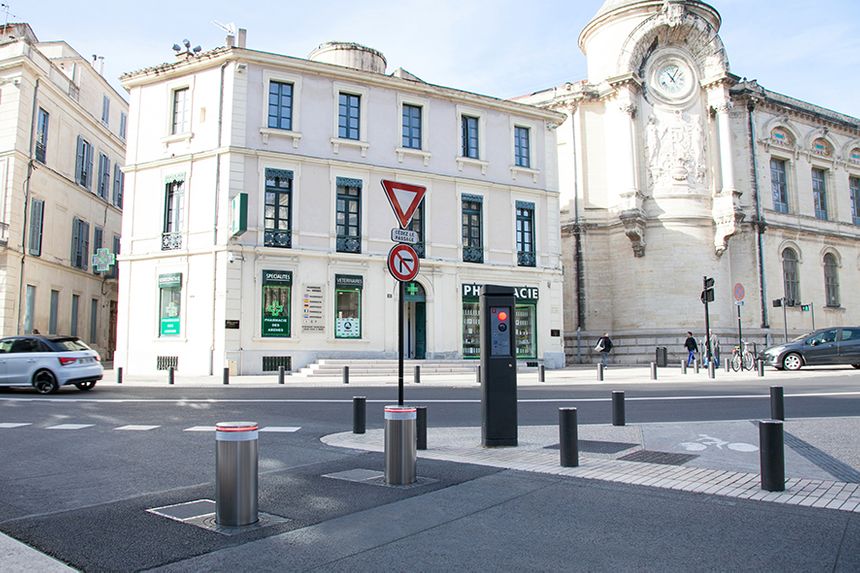 Bornes BES installées à Nîmes