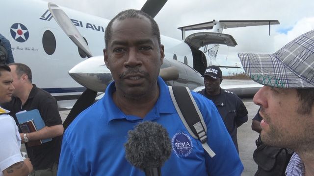 Stephen Russel, directeur de l'agence bahaméenne NIMA (National Emergency Management Agency)