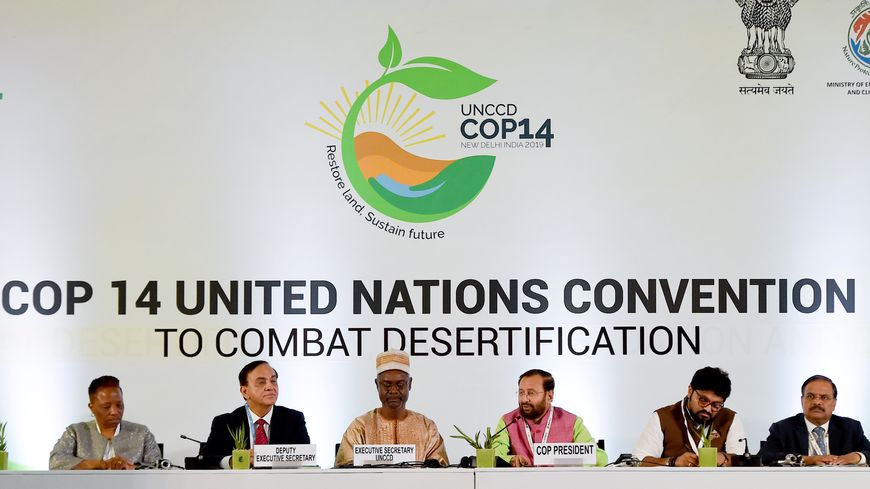 La COP 14 pour la lutte contre la désertification s'est ouverte le 2 septembre à New Delhi, sous la présidence de l'Inde.