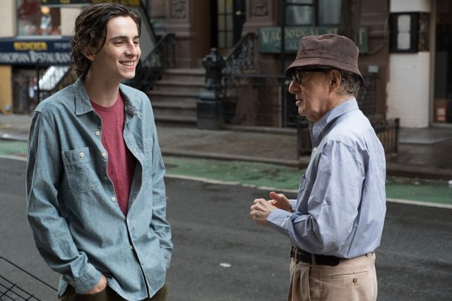 "Un jour de pluie à New York" : Timothée Chalamet et Woody Allen