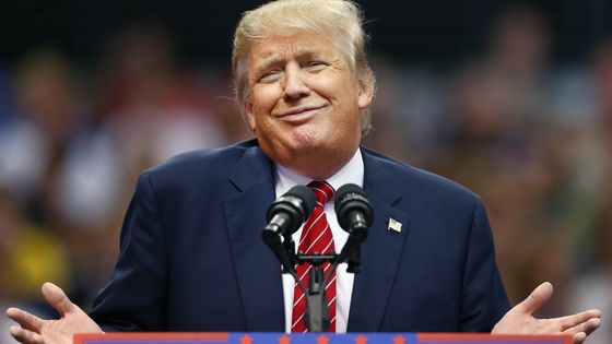 Donald Trump pendant un rassemblement de campagne. ©Getty - Tom Pennington