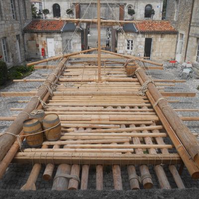 La réplique du radeau de la Méduse à taille réelle