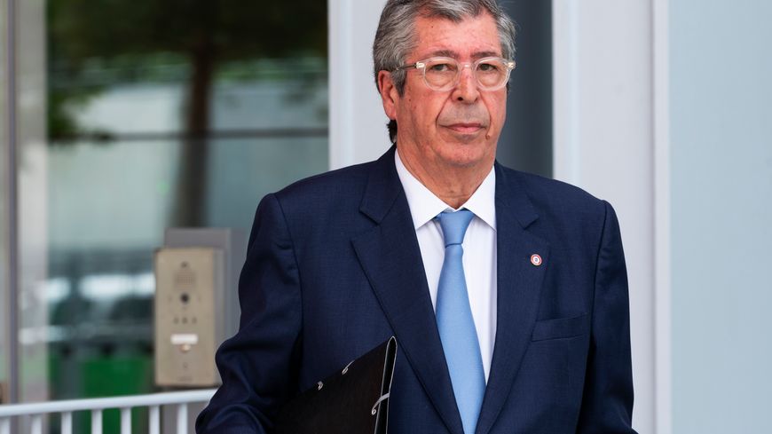 Patrick Balkany le 22 mai 2019 au palais de justice de Paris