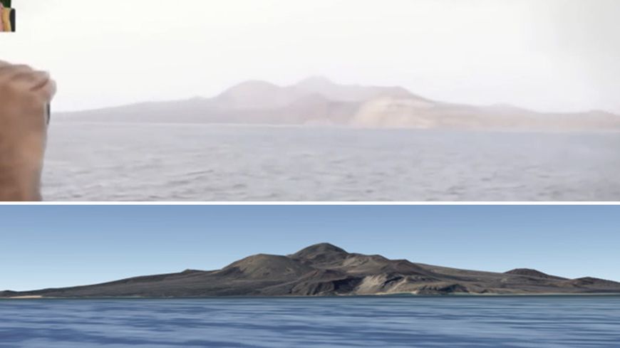 À partir des éléments topographiques, il a été possible de localiser précisément l'endroit au sud-ouest du Yémen.