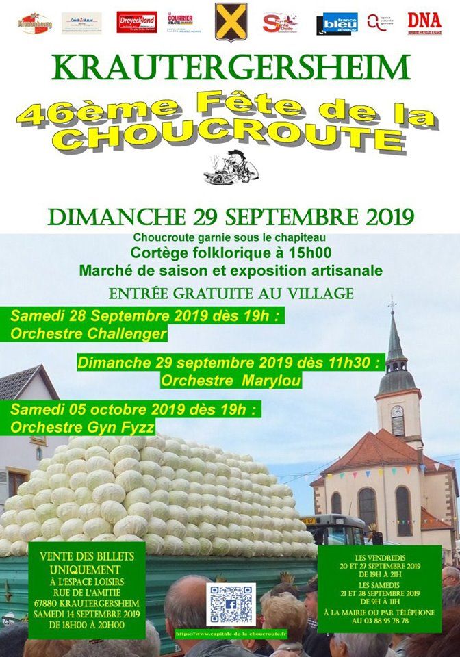 46ème Fête de la choucroute de Krautergersheim