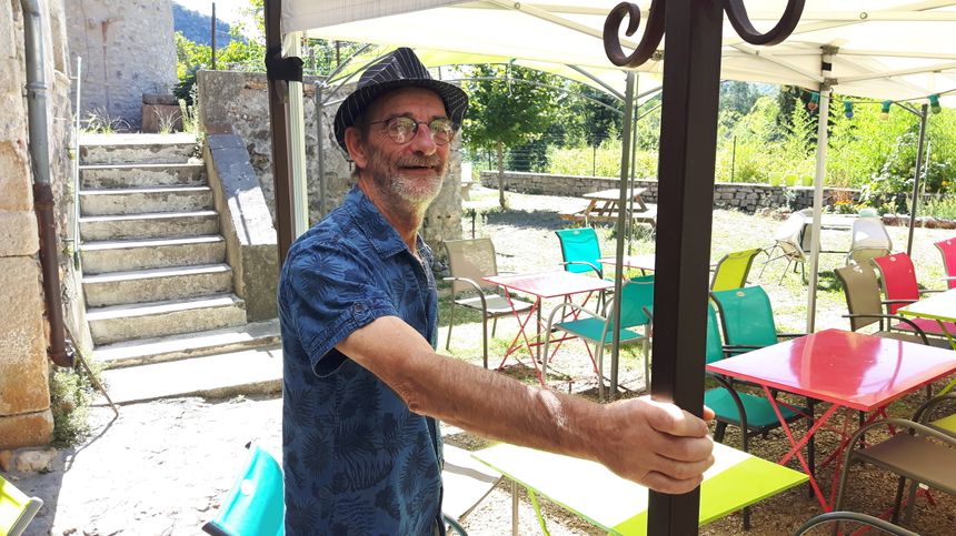 Michel Roussel , dit Léon , un des membres fondateurs de "Chez Mialet"