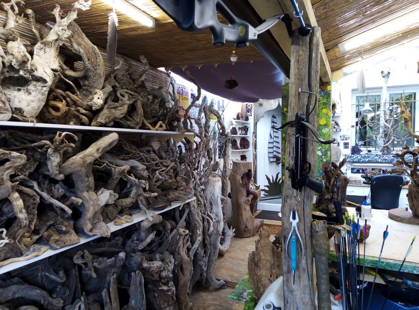 La fantasmagorie opère dès l'entrée dans l'atelier du Faune.