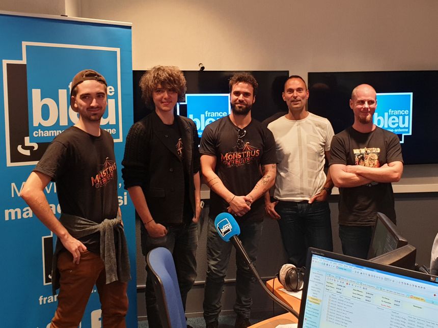 Mickael Plasse, Jordan Inconstant, Joris Adu, Olivier Cattiaux, Nicolas Fournelle