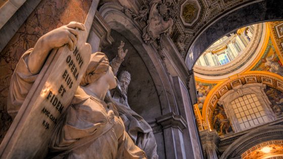 "novi opera eius et fidem" (de nouvelles œuvres et la foi), Vatican ©Getty - Juan Fernández