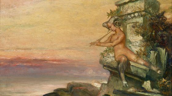 A Faun Playing The Flute ©Getty - Auteur non renseigné