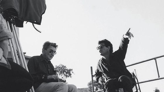 Amos Gitai & Henri Alekan, 11 juin 1986 - Wikicommons/Gal deren d